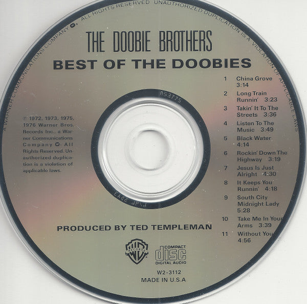 The Doobie Brothers : Best Of The Doobies (CD, Comp, RE, RP)