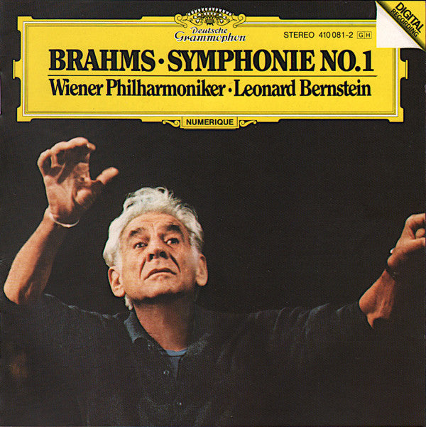 Brahms*, Wiener Philharmoniker · Leonard Bernstein : Symphonie No. 1 (CD, Album, RE, PDO)