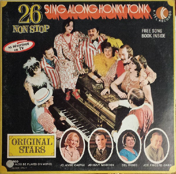 Various : 26 Non Stop Sing Along Honky Tonk  (Vol. 1) (LP, Comp, Ter)