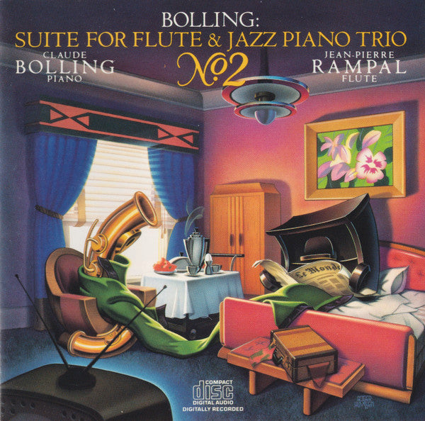 Jean-Pierre Rampal, Claude Bolling : Bolling: Suite No. 2 For Flute & Jazz Piano Trio (CD, Album)