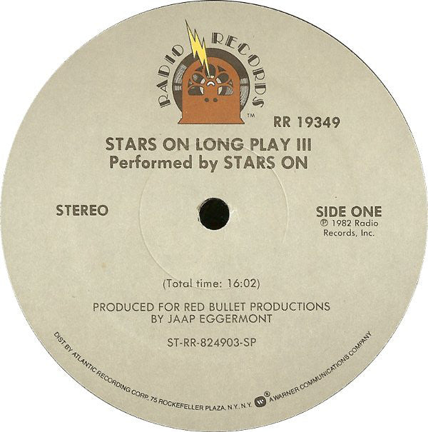 Stars On* : Stars On Long Play III (LP, Mixed)