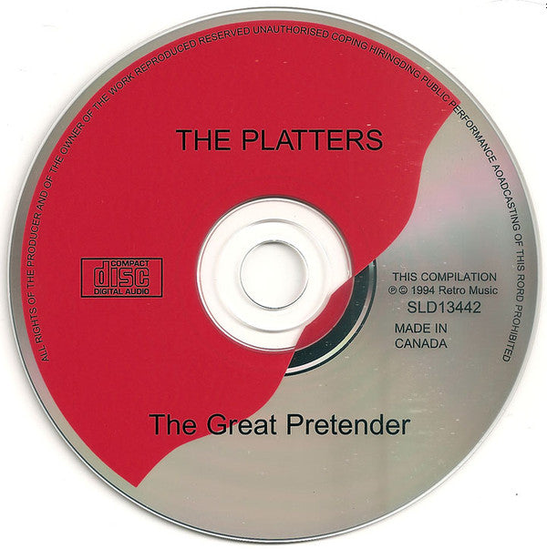 The Platters : The Great Pretender (CD, Comp, RM)