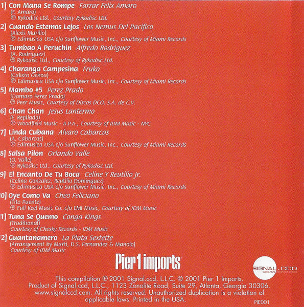 Various : Latin Breeze (CD, Comp)