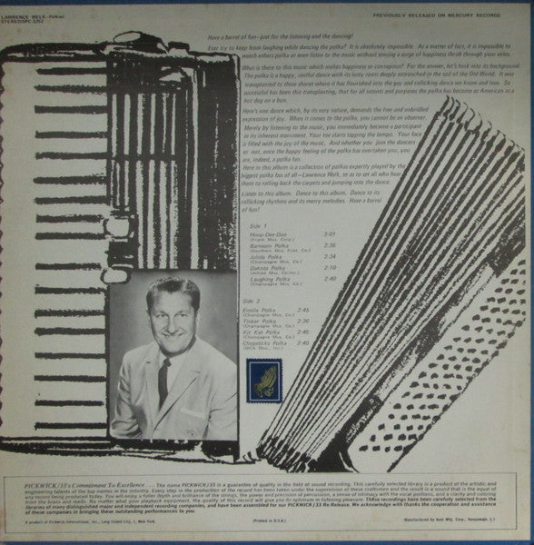 Lawrence Welk : Polkas (LP)