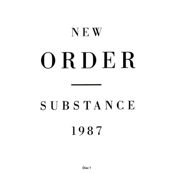 New Order : Substance (2xCD, Comp, Sta)