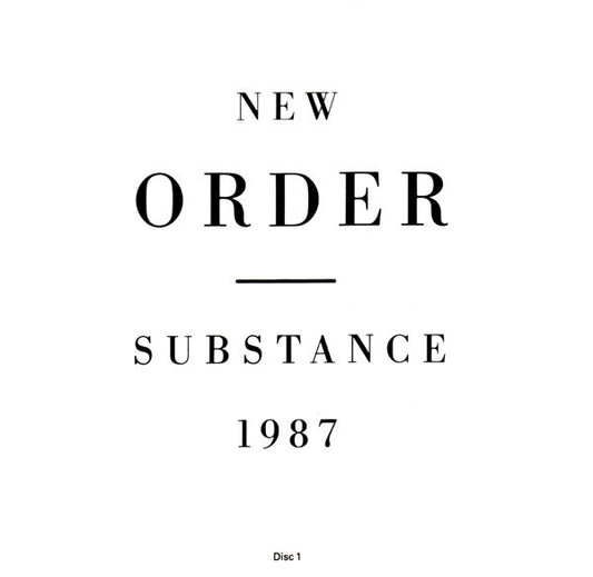 New Order : Substance (2xCD, Comp, Sta)