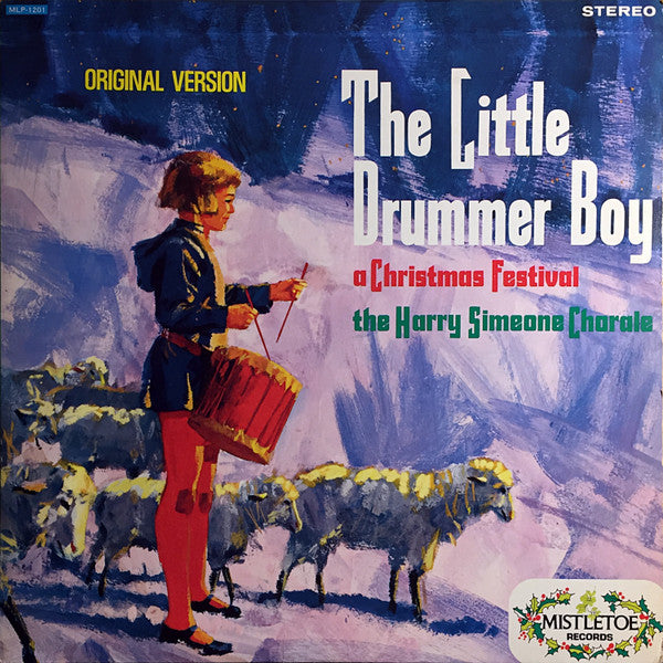 The Harry Simeone Chorale : The Little Drummer Boy: A Christmas Festival (LP, RE, Los)