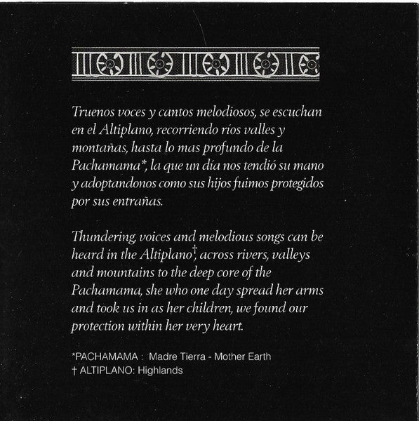 Sisai : Florecer (Music Of The Andes) (CD, Album)