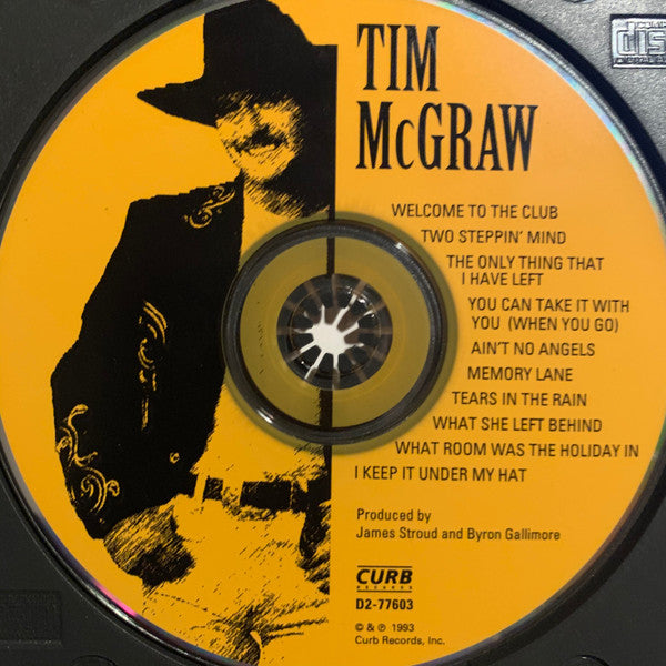 Tim McGraw : Tim McGraw (CD, Album, RE)