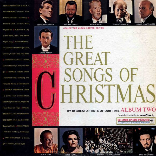 Various : The Great Songs Of Christmas (LP, Album, Comp)