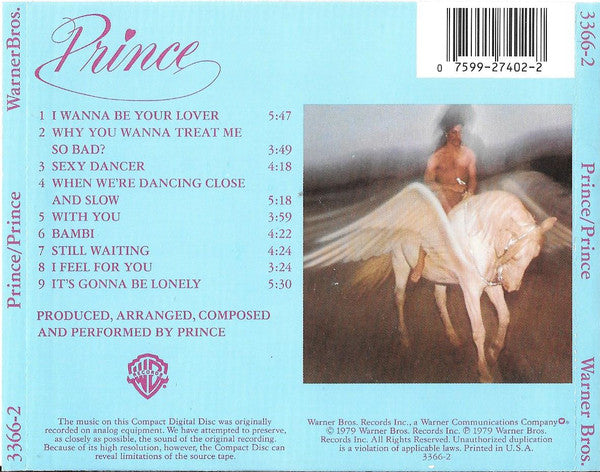 Prince : Prince (CD, Album, RE)