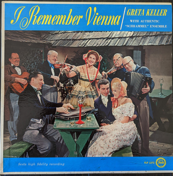 Greta Keller : I Remember Vienna (LP, Comp)