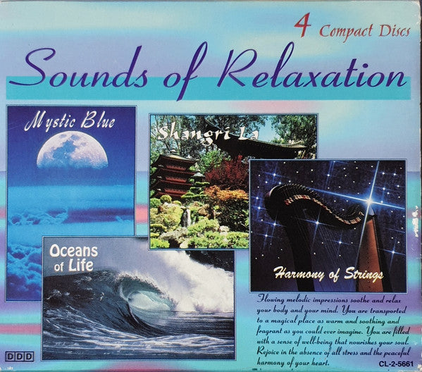 Philippe de Canck : Sounds Of Relaxation (4xCD, Album + Box)