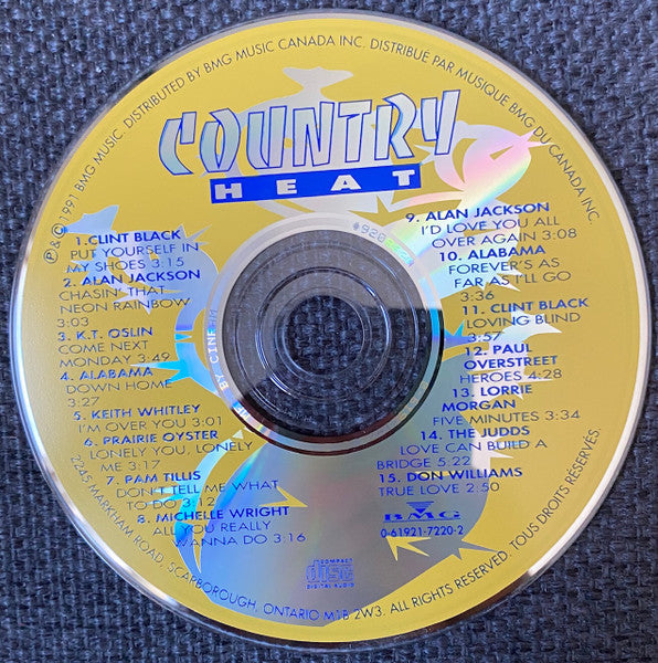 Various : Country Heat (CD, Comp)