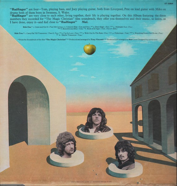 Badfinger : Magic Christian Music (LP, Album, Jac)