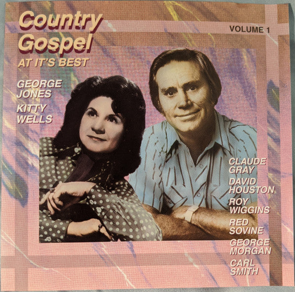 Various : Country Gospel At It's Best Volume 1 (CD, Album, Comp)