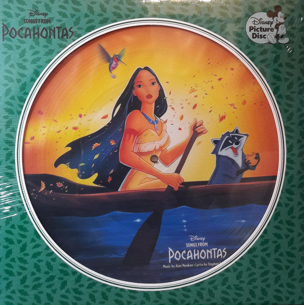 Various : Songs From Pocahontas (Soundtrack) (LP, Album, Comp, Pic)