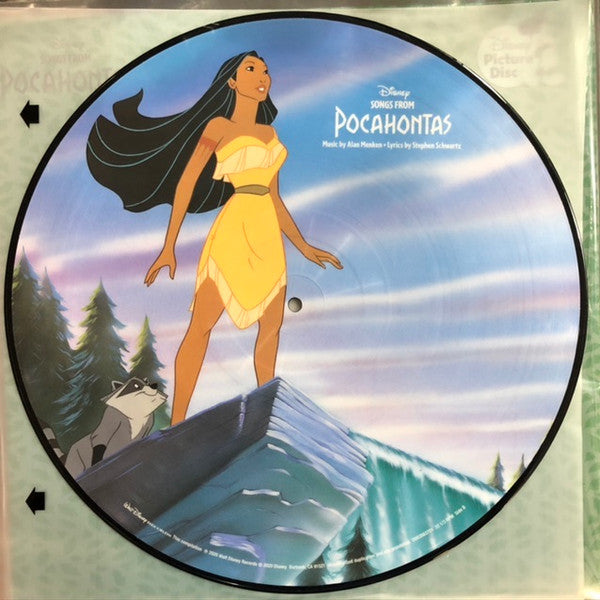 Various : Songs From Pocahontas (Soundtrack) (LP, Album, Comp, Pic)