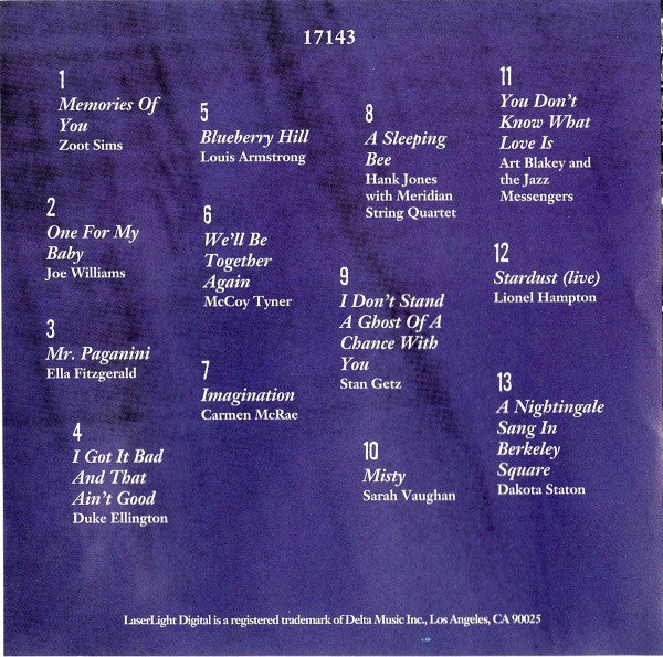 Various : Essential Jazz Ballads, Volume 2 (CD, Comp, RM)