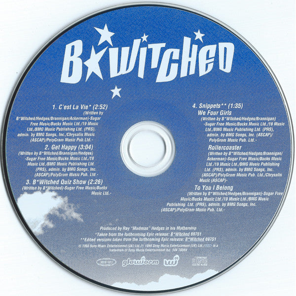 B*Witched : C'est La Vie (CD, Single)