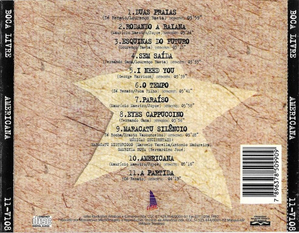 Boca Livre : Americana (CD, Album)