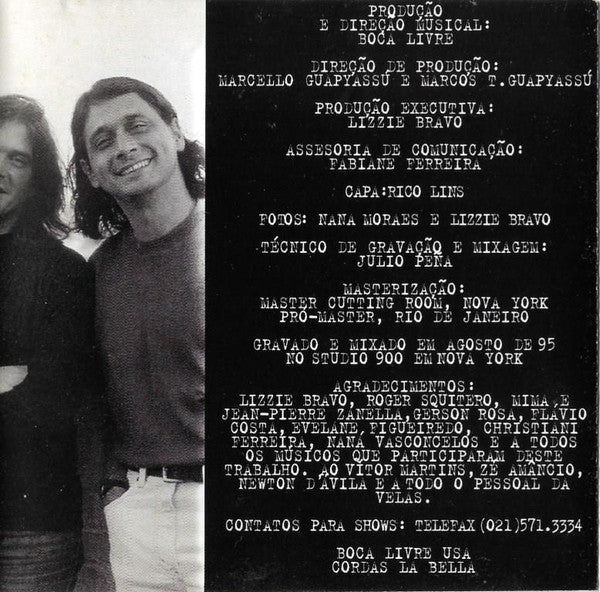 Boca Livre : Americana (CD, Album)