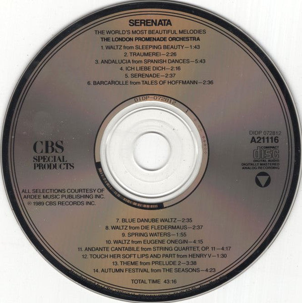 London Promenade Orch.* : Serenata - World's Most Beautiful Melodies (CD)