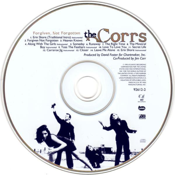 The Corrs : Forgiven, Not Forgotten (CD, Album)