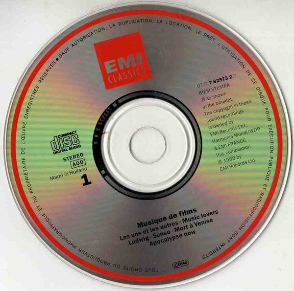 Various : Musiques De Films (2xCD, Comp)