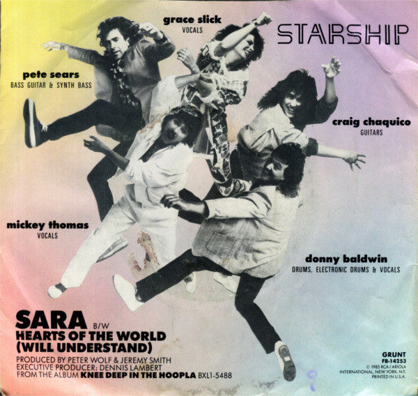 Starship (2) : Sara (7", Single)