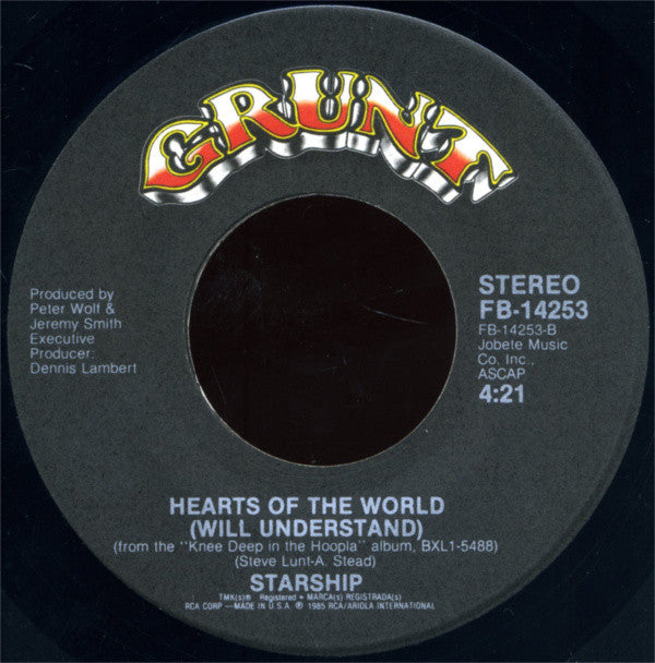Starship (2) : Sara (7", Single)