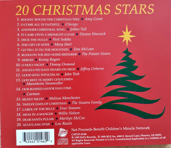 Various : 20 Christmas Stars (CD, Comp)
