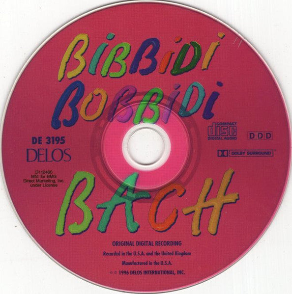 Various : Bibbidi Bobbidi Bach (CD, Comp, Club)