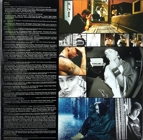 Eminem : Curtain Call - The Hits (2xLP, Comp, Ltd, RE, Blu)