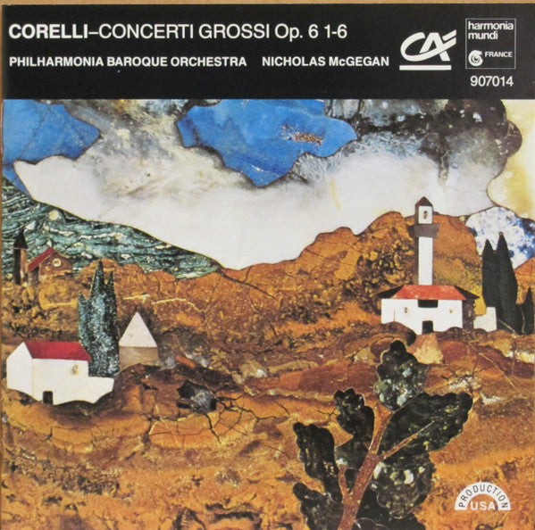 Arcangelo Corelli - Philharmonia Baroque Orchestra, Nicholas McGegan : Concerti Grossi Op.6 1-6 (CD, Album, Club)