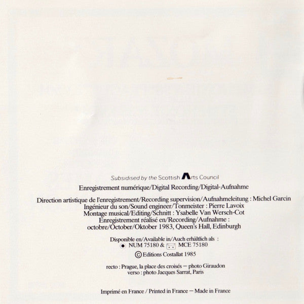 Mozart*, The Scottish Chamber Orchestra*, James Conlon : Symphonie N˚ 38 "Prague" KV504 / Symphonie N˚ 39 KV543 (CD, Album)