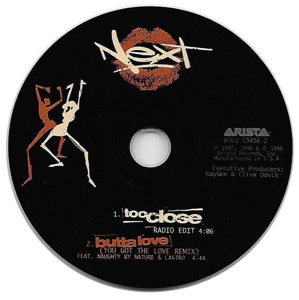Next (2) : Too Close (CD, Single)