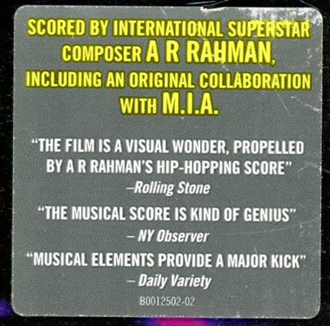A R Rahman* : Slumdog Millionaire (Music From The Motion Picture) (CD, Album)