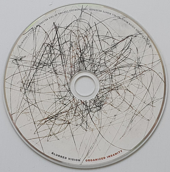 Blurred Vision (3) : Organized Insanity (CD, Album)