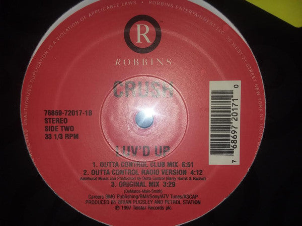 Crush : Luv'd Up (12")