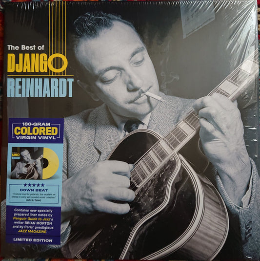 Django Reinhardt : The Best Of Django Reinhardt (LP, Comp, Ltd, RE, Yel)