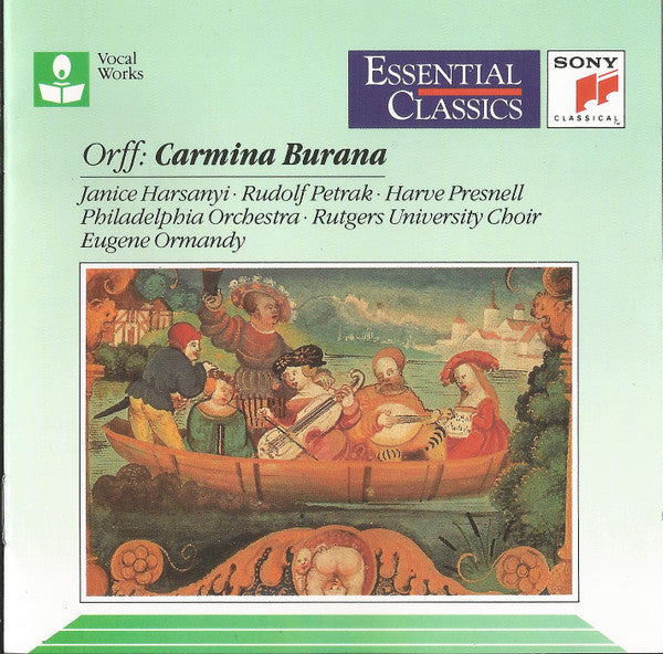 Carl Orff / The Philadelphia Orchestra, Eugene Ormandy : Carmina Burana (CD, Album, RE)