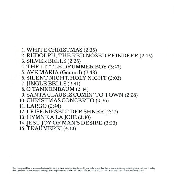 Richard Clayderman : A Romantic Christmas (CD, Album)