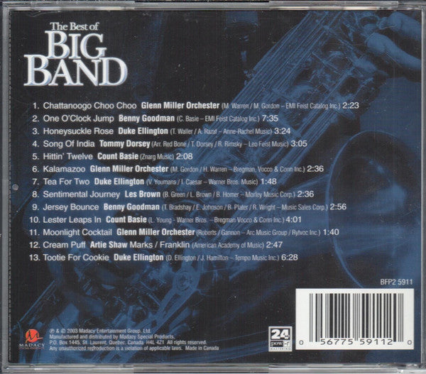 Various : The Best Of Big Band (4xCD, Comp)
