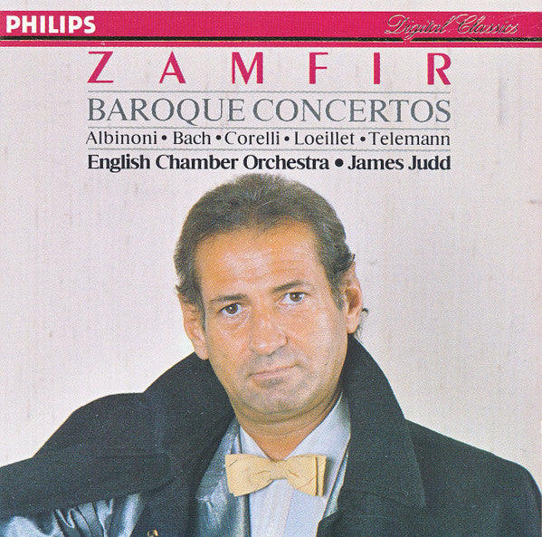 Zamfir*, Albinoni* • Bach* • Corelli* • Loeillet* • Telemann*, English Chamber Orchestra • James Judd : Baroque Concertos (CD, Album)