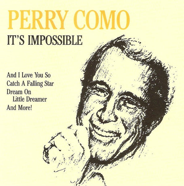 Perry Como : It's Impossible (CD, Comp)