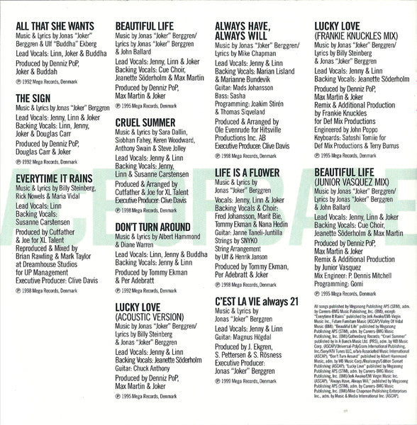 Ace Of Base : Greatest Hits (CD, Comp)