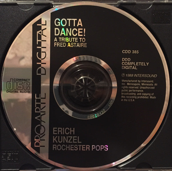 Erich Kunzel, Eastman-Rochester Orchestra : Gotta Dance - A Tribute To Fred Astaire (CD, Album)