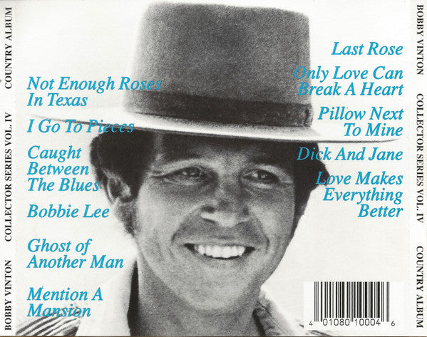 Bobby Vinton : Collector Series Vol. IV Country Album (CD, Comp, RE)