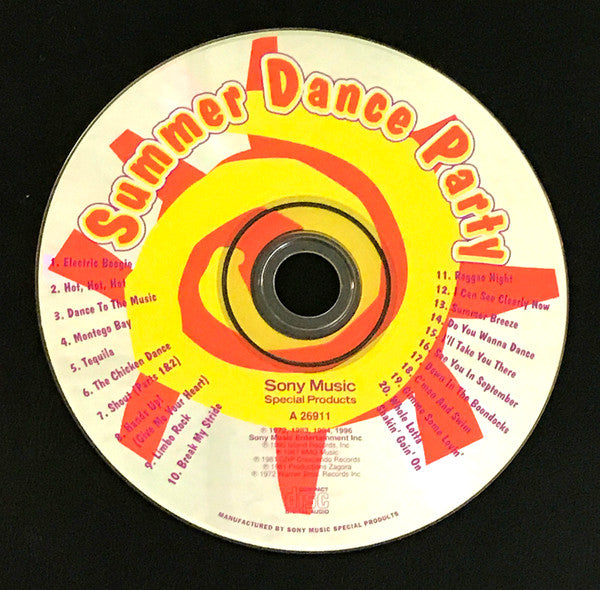 Various : Summer Dance Party (CD, Comp)